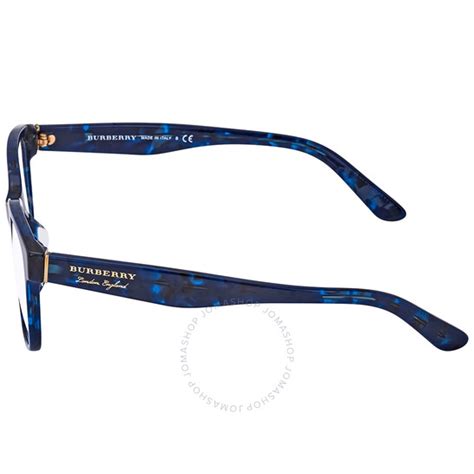 burberry eyeglasses be2263|Burberry Blue Havana Ladies Eyeglasses BE2263F .